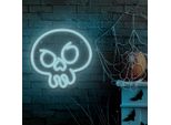 Forever Light Neon Plexi Led Teschio Graffiti Turchese Luci Notturne FPNE15