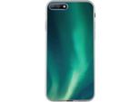 Bigben Connected, Cover Per Huawei Y6 2018 Hard Aurora Borealis, Blu
