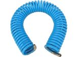 Adler Tubo Flessibile Pneumatico A Spirale 6,5 X 10Mm 10M In Poliuretano, Con Raccordi