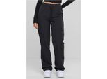 Urban Classics - Pantaloni Cargo In Nylon Da Donna, Nero - 5XL