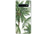 Bigben Connected, Custodia Rigida Per Galaxy S10 Con Motivo A Palma, Verde