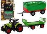 Trattore Con Rimorchio Agricolo
