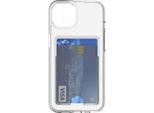 Bigben Connected, Custodia Ibrida Per Apple Iphone 14 Plus Con Portacarte Integrato, Trasparente