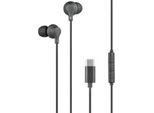 Bigben Connected, Cuffie In-Ear Usb C Nere Con Telecomando E Microfono, Nero