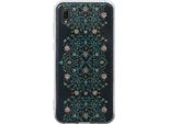 Bigben Connected, Cover Per Y5 2019 Hybrid Paradise Con Motivo Floreale, Nero