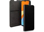 Bigben Connected, Cover Per Xiaomi Redmi 9C Folio Wallet Con Porta Carte E Porta Video, Nero