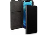 Bigben Connected, Custodia Per Iphone 12 / 12 Pro Folio Wallet Con Porta Carte E Supporto, Nero