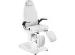 Poltrona Podologica Elettrica Azzurro 709A A 3 Motori, Bianco