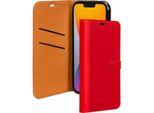 Bigben Connected, Custodia Per Iphone 14 Plus Folio Con Chiusura A Portafoglio E Linguetta Magnetica, Rosso