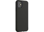 Bigben Connected, Custodia Protettiva Per Apple Iphone 12/12 Pro, Silicone Rigido, Soft Touch, Nero