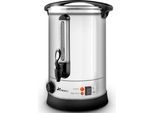 Tresko® Bollitore Per Vin Brulé Argento 20L / 2500W Bollitore Per Vin Brulé In Acciaio Inox Macchina Per Vin Brulé Macchina Per Bevande Calde Distributore Di Acqua Calda