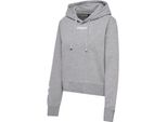 Hummel Hmlelemental Cappuccio Corto Donna Grigio Melange Grigio Melange M