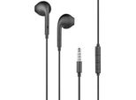 Bigben Connected, Cuffie In-Ear Da 3,5 Mm Con Telecomando E Microfono, Nero
