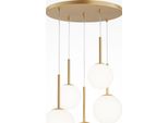 Maytoni Lampada A Sospensione Basic Form Gold MOD321PL-05G1
