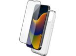 Bigben Connected, Custodia Per Iphone 15 Plus E Protezione Dello Schermo In Vetro Temperato Con Smartframe, Trasparente