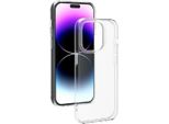 Bigben Connected, Custodia Per Apple Iphone 14 Pro Morbida Di Origine Francese, Trasparente