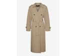 Vero Moda Chloe Cappotto Lungo Beige L Donna Beige L