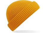 Beechfield B383R | Harbour Beanie - 50% Poliestere Riciclato - Colore: Senape - Taglia: Unica