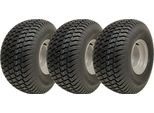 20X10.00-8 Ruote Per Tosaerba 4Ply Wanda P332 Road Legal 4" Pcd (Set Di 3)"