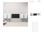 Vidaxl Mobili Tv 4 Pz. Bianco 30,5X30X60 Cm Materiale A Base Di Legno - Mobili Tv