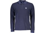 North Sails Polo Shirt A Spalla Lunga Da Uomo Blu : Colore - Blu, Taglia - M Taglia: M Colore: Blu