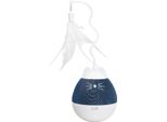 Distributore Di Snack Catit Pixi Spinner, Interattivo, Bianco E Blu, Attivabile Al Tatto