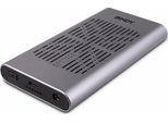 Lindy Usb 3.2 Gen 2X2 Dual M.2 Nvme Ssd Enclosure Con Funzione Di Clone