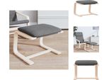 Vidaxl Sgabello Grigio Scuro 51X41X40 Cm In Tessuto - Sgabello Imbottito