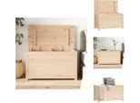 Vidaxl Cassapanca 80X40X45,5 Cm In Legno Di Pino Massiccio - Armadi