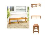 Vidaxl Panca Da Giardino 150X35X45 Cm In Legno Massiccio Di Acacia - Panche Da Giardino