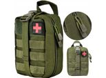 Borsa Di Pronto Soccorso - Molle - Indispensabile Kit Di Pronto Soccorso Tattico - Impermeabile - Versatile - Robusto