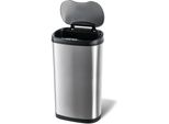 Cestino Per Rifiuti Con Sensore, Acciaio Inox, 50L