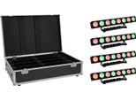Eurolite Set 4X Led PMB-8 Cob Qcl 30W Striscia + Custodia (20000995)