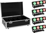Eurolite Set 4X Led PMB-4 Cob Qcl 30W Striscia + Custodia (20000996)