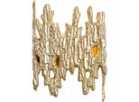 Casa Padrino Applique Di Design Oro 21 X 10,5 X H. 28 Cm - Applique Per Soggiorno - Applique Per Hotel - Applique Per Ristorante - Illuminazione - Interni
