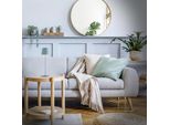 Brillante Lampada Da Tavolo Portatile A Led Per Esterni Kaami | Blu Chiaro | Altezza 37 Cm | 2W 310 Lm | Ricaricabile Via Usb | Dimmerabile Tramite Touch Dimmer
