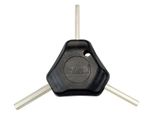 Icetoolz Allen 4/5/6 Chiave A Y Argento Argento Taglia Unica
