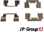 Jp Group 4364003510 Set Di Accessori Pastiglie Freno A Disco Anteriori Per Renault Clio Ii (BB0/1/2, CB0/1/2) ScéNic I (JA0/1, FA0) Megane I (BA0/1) Megane Scenic