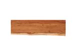 Vidaxl Mensola A Muro 110X30X3,8 Cm Rettangolare In Legno Massiccio Acacia Bordo Albero