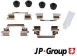 Jp Group 3764001010 Kit Accessori Pastiglie Freno A Disco Anteriore Per Land Rover Range Rover Sport (L320) Range Rover Iii (L322) Discovery Iv (L319)