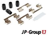 Jp Group 4364004010 Kit Accessori Pastiglie Freno A Disco Anteriore Per Renault Kangoo Express (FW0/1) Kangoo / Grand Kangoo (KW0/1) Kangoo Be Bop (KW0/1)
