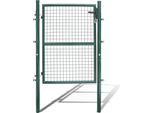 Tolletour Cancello Giardino Porta Recinzione Porta Recinzione Cancello Giardino Cancello Recinzione Giardino Porta Giardino Acciaio Zincato Giardino 150X100Cm Verde