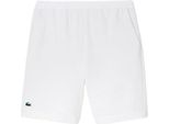Pantaloncini Lacoste Sport Ultra-Dry Regular Fit Uomo Bianco