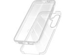 Avizar, Custodia Antiurto Per Galaxy S24 Plus / S25 Plus, Fronte + Retro, Trasparente