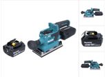 Levigatrice Orbitale A Batteria Makita Dbo 382 G1 18 V 93 X 185 Mm Brushless + 1X Batteria Ricaricabile 6,0 Ah - Senza Caricabatterie