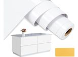 5M Adesivo Foglio Mobili Foglio Muro Adesivo Marmo Porta Cucina Carta Da Parati Armadio Foglio Bianco
