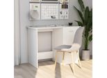 Vidaxl Scrivania Bianca 100×50×76 Cm Materiale A Base Di Legno - Scrivania - Scrivanie - Scrivania Per Computer - Scrivanie Per Computer
