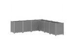 Fioriera Grigio Chiaro 160X160X53 Cm Pp
