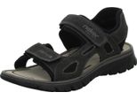 Rieker Sandalo Da Uomo Antracite-Nero, Colore:Grigio, Taglia EU:44