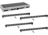 Eurolite Set 4X Striscia Led PIX-16 Qcl + Custodia (20000992)